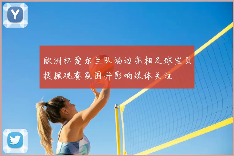 欧洲杯爱尔兰队场边亮相足球宝贝提振观赛氛围并影响媒体关注